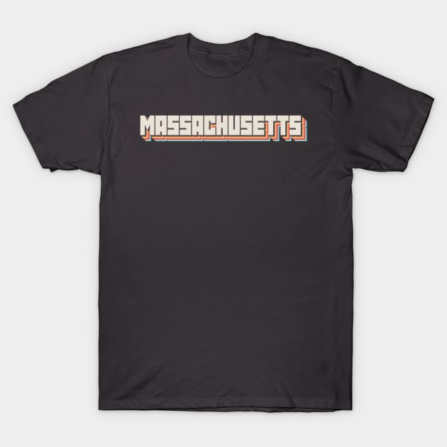 Massachusetts T-Shirt by n23tees